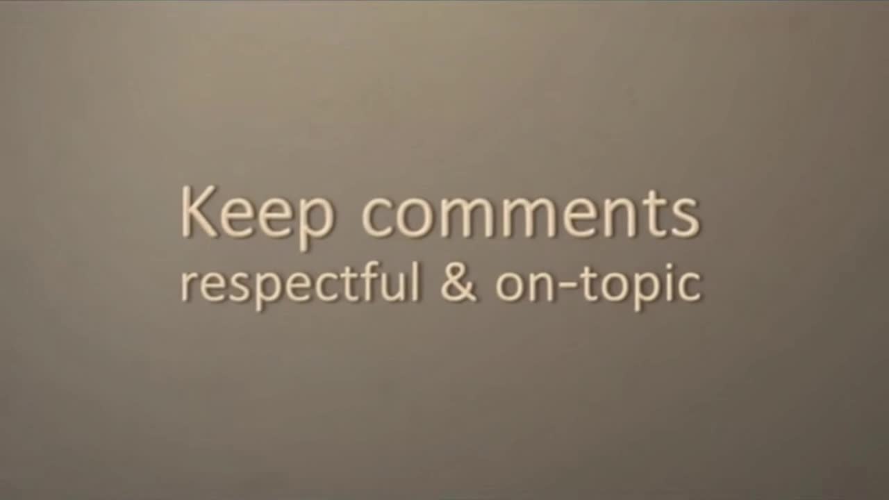 A Gentle Reminder to Keep Comments Friendly, Respectful, and Focused on Creativity