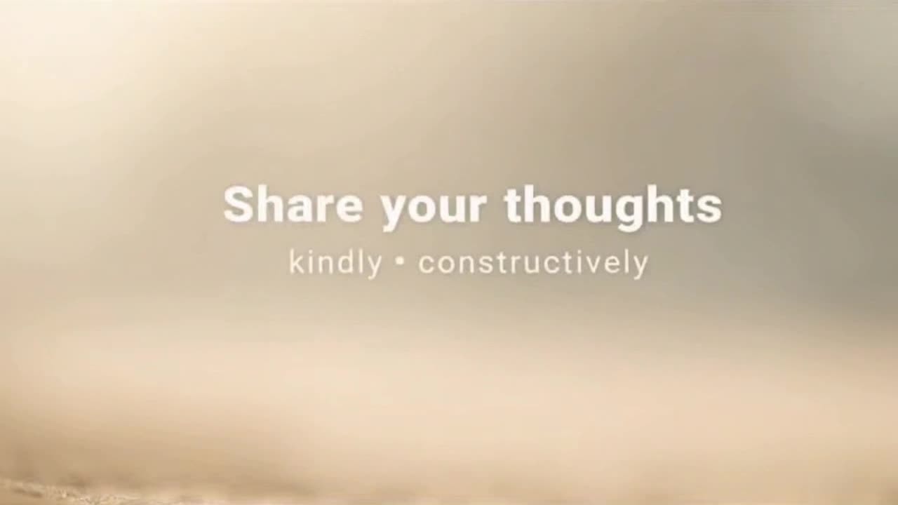 Creating a Positive Comment Space Through Friendly, Respectful, and Thoughtful Conversations