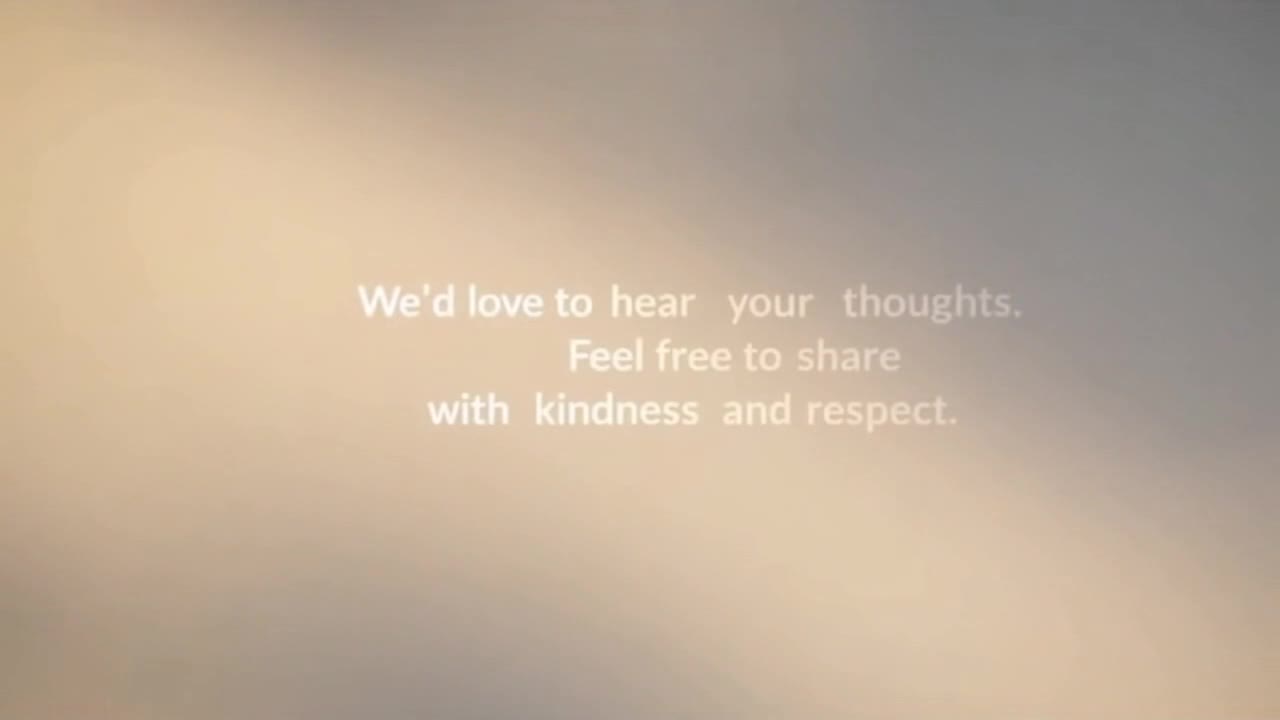 Creating a Welcoming Space Together Through Kind, Respectful, and Family-Friendly Feedback