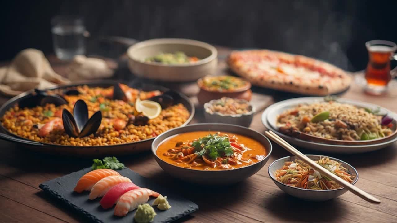 A Quiet Glimpse Into World Cultures Through Beautifully Presented Global Cuisines