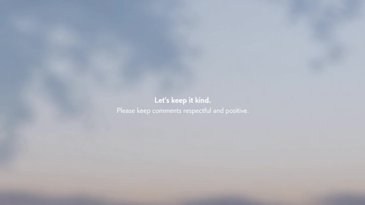 A Gentle Reminder to Keep Comments Friendly, Respectful, and Focused on Positive Conversation