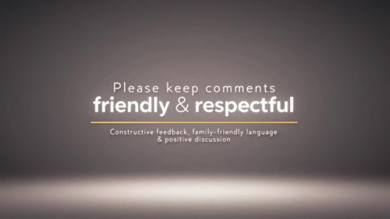 A Friendly Reminder to Keep Comments Respectful, Constructive, and Family-Friendly for Everyone