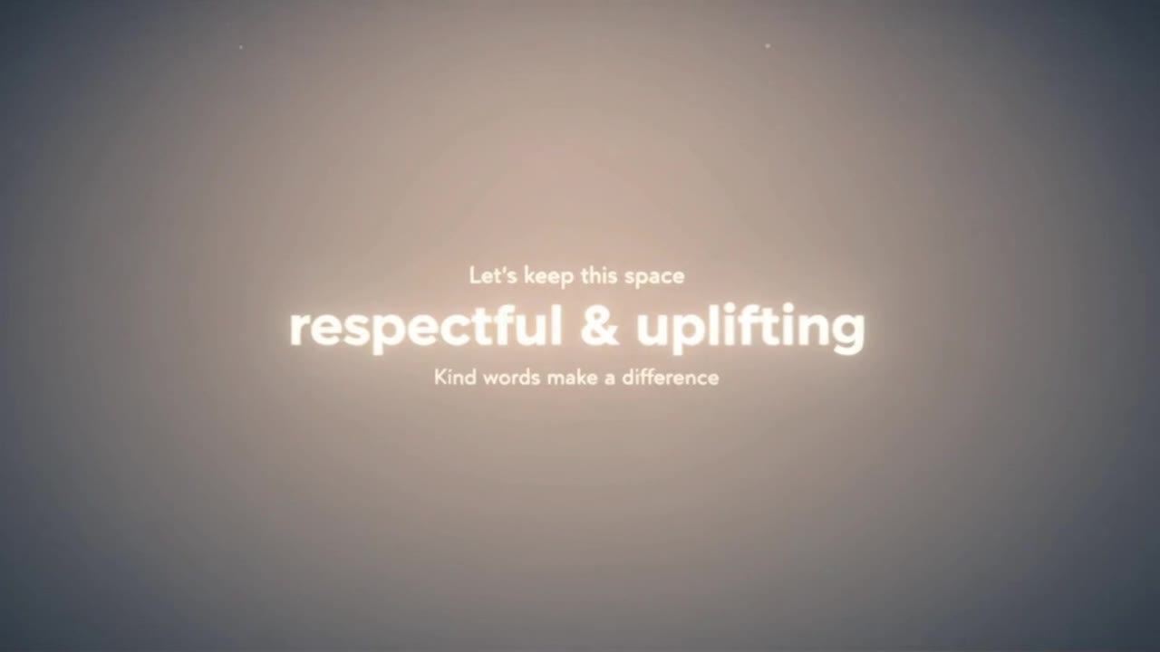 A Gentle Reminder to Share Kind, Respectful, and Positive Comments That Keep Our Community Welcoming