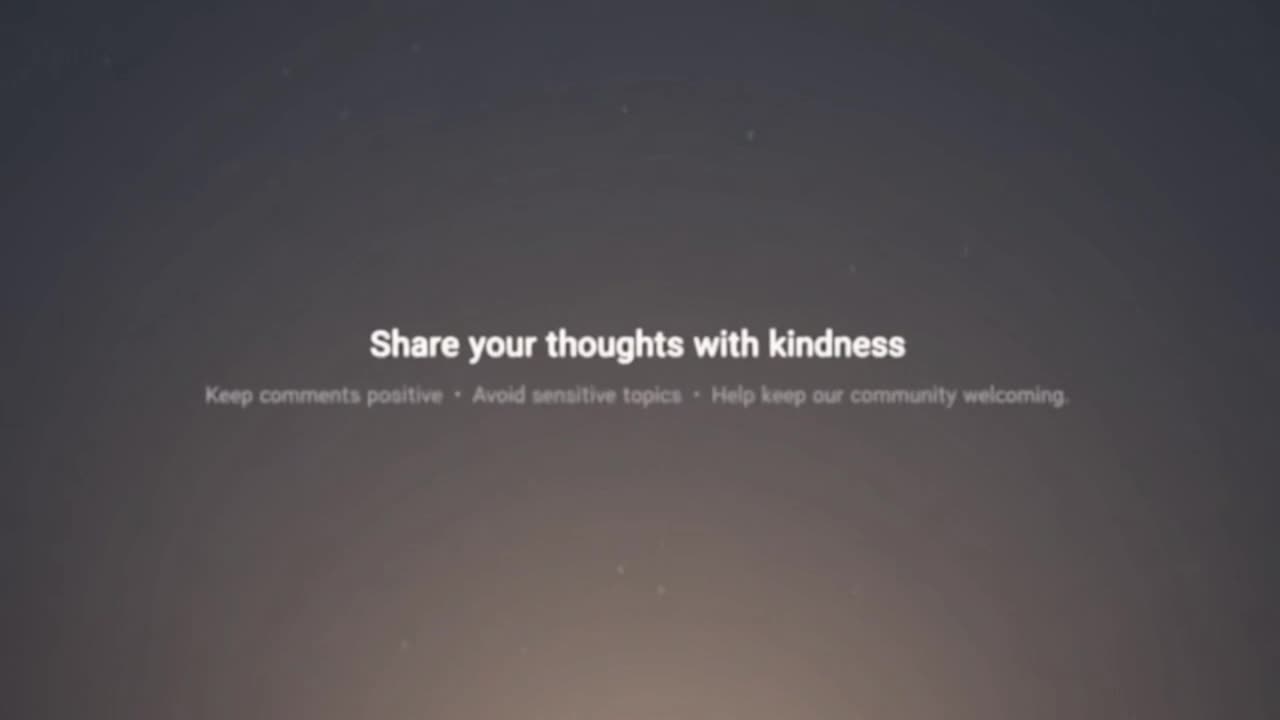 A Brief Reminder to Share Positively, Engage Respectfully, and Help Keep Our Community Welcoming