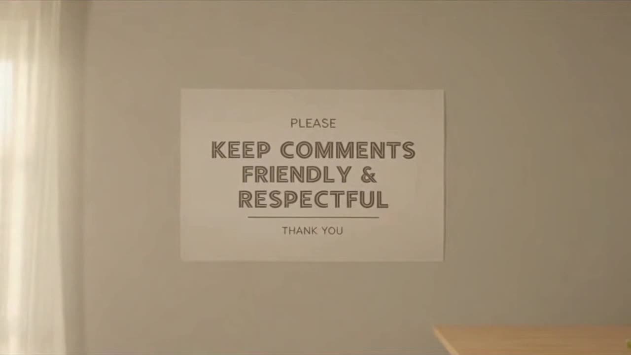 A Calm Reminder to Keep Comments Friendly, Respectful, and Family-Friendly for Everyone