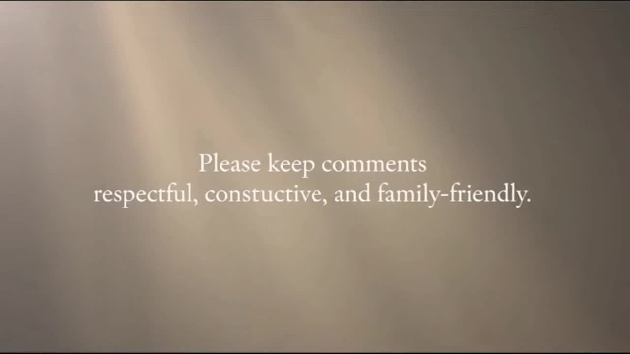 Friendly Reminder to Keep Comments Respectful, Constructive, and Family-Friendly