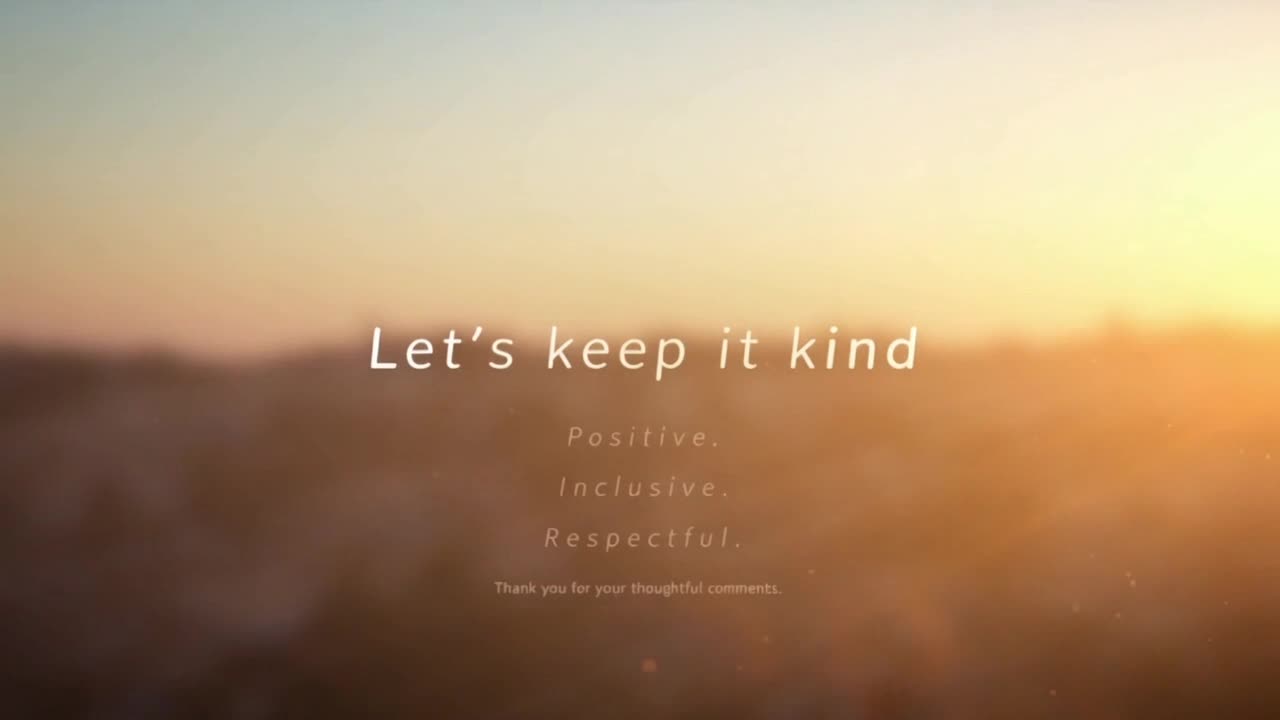 A Gentle Reminder to Share Thoughts Kindly and Keep Conversations Respectful