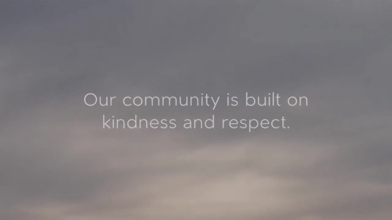 A Gentle Reminder to Keep Our Community Positive, Respectful, and Welcoming for Everyone