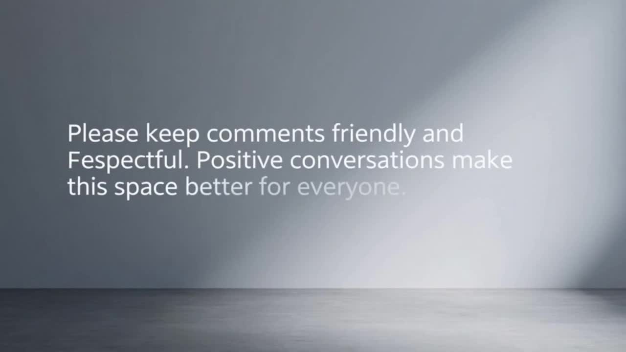 A Gentle Reminder to Keep Comments Friendly, Respectful, and Positive for Everyone