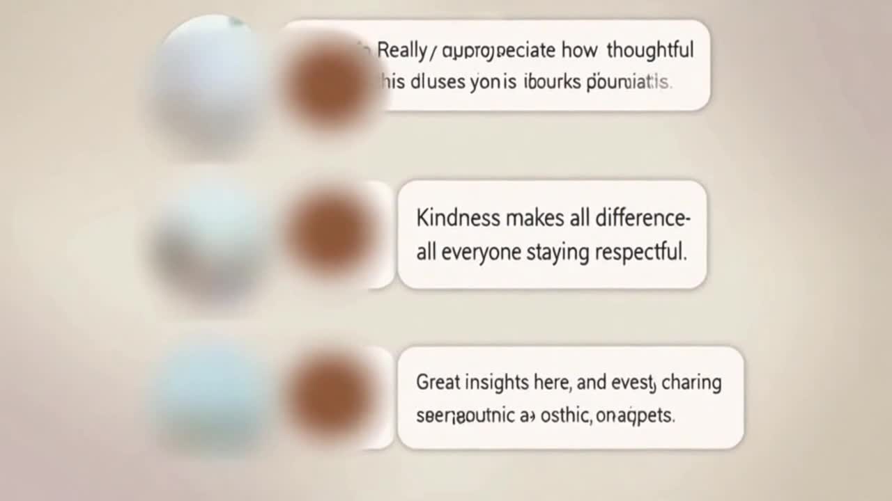 Creating a Positive Comment Space Through Friendly, Respectful, and On-Topic Conversations