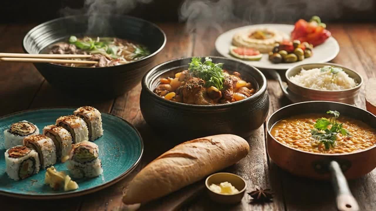 A Brief, Beautiful Glimpse of World Cultures Through Diverse and Enticing Traditional Cuisines