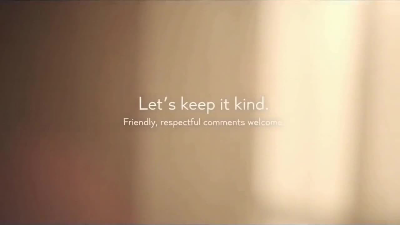 A Gentle Reminder to Keep Comments Friendly, Respectful, and Focused on Positive Engagement