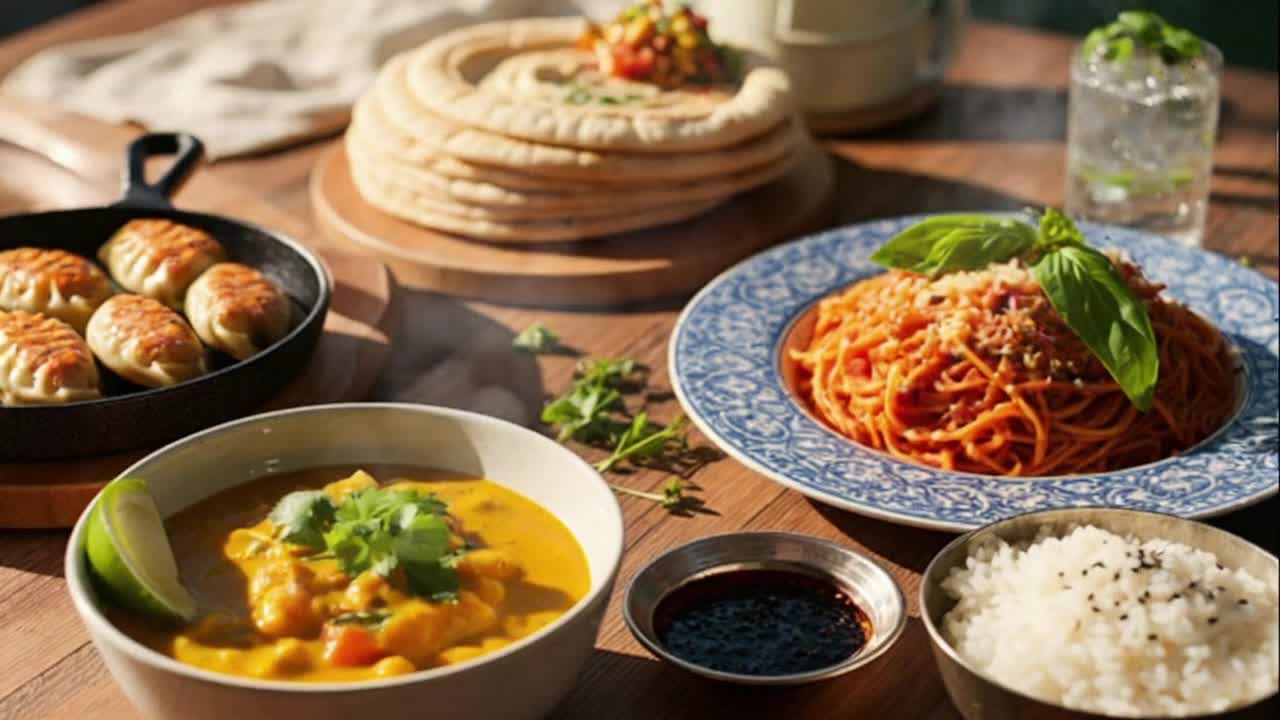 A Beautiful 4–8 Second Glimpse of World Cultures Through Their Iconic Cuisines