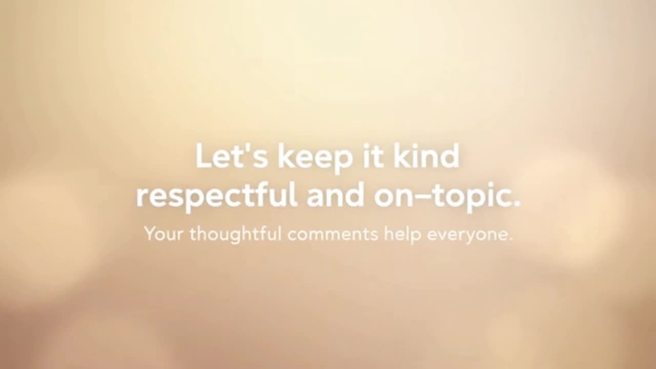 A Gentle Reminder to Keep Comments Kind, Respectful, and Focused on Creativity