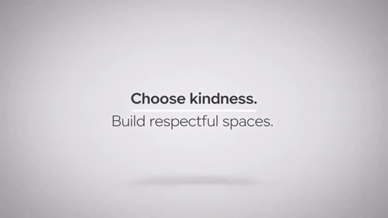 A Gentle Reminder to Keep Conversations Positive, Respectful, and Welcoming for Everyone
