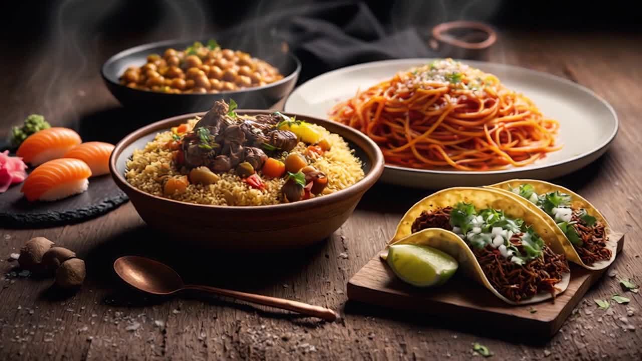 A Quiet 4-Second Journey Through World Cultures Told Only Through Beautiful Cuisine