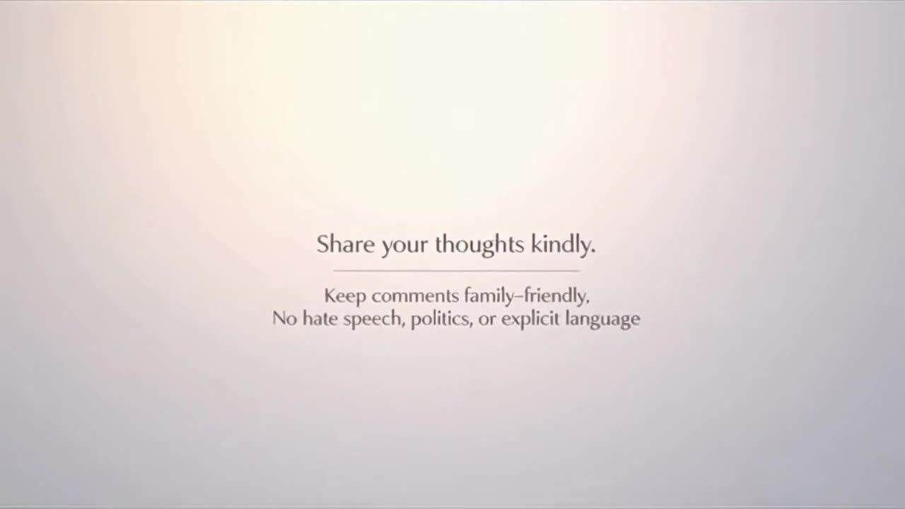 A Friendly Reminder to Share Respectful, Family-Friendly Comments and Build a Positive Community