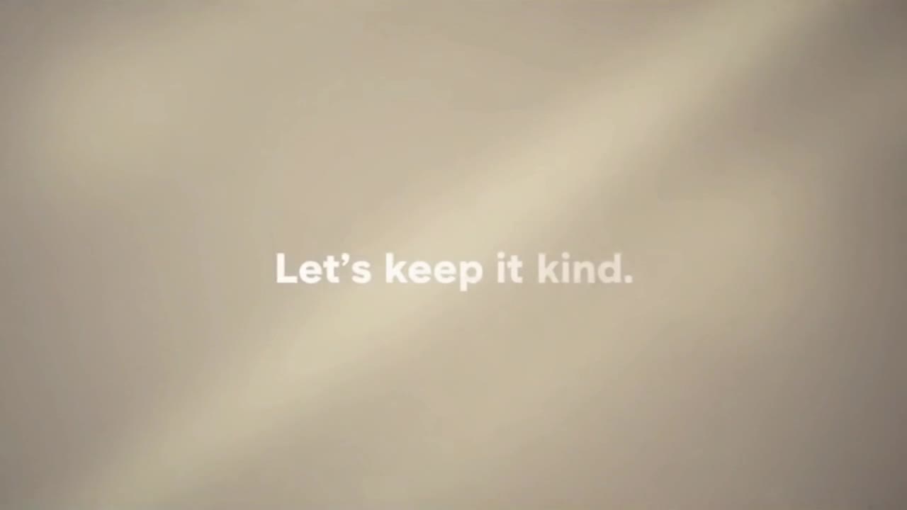 A Simple Reminder to Keep Conversations Positive, Respectful, and Supportive for Everyone
