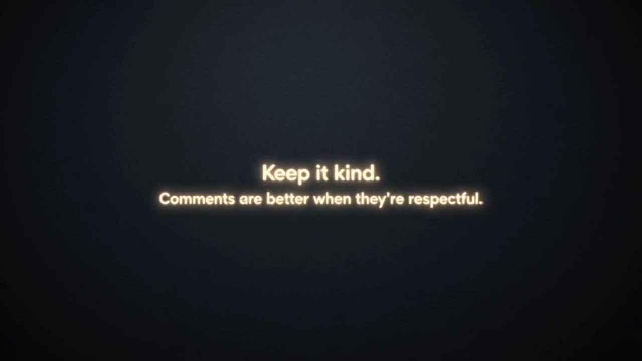 A Short Friendly Reminder to Keep Comments Positive, Respectful, and Supportive for Everyone