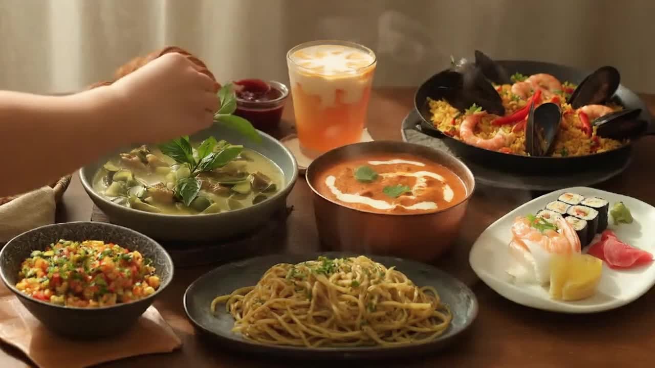 A Quiet Visual Celebration of World Cultures Through Beautifully Presented Global Cuisines
