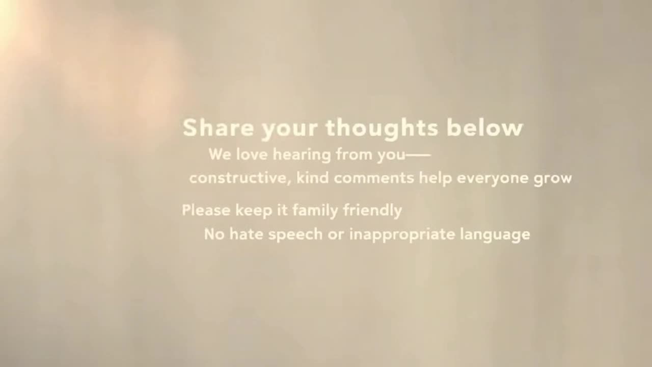 A Friendly Reminder to Keep Comments Respectful, Constructive, and Family‑Friendly