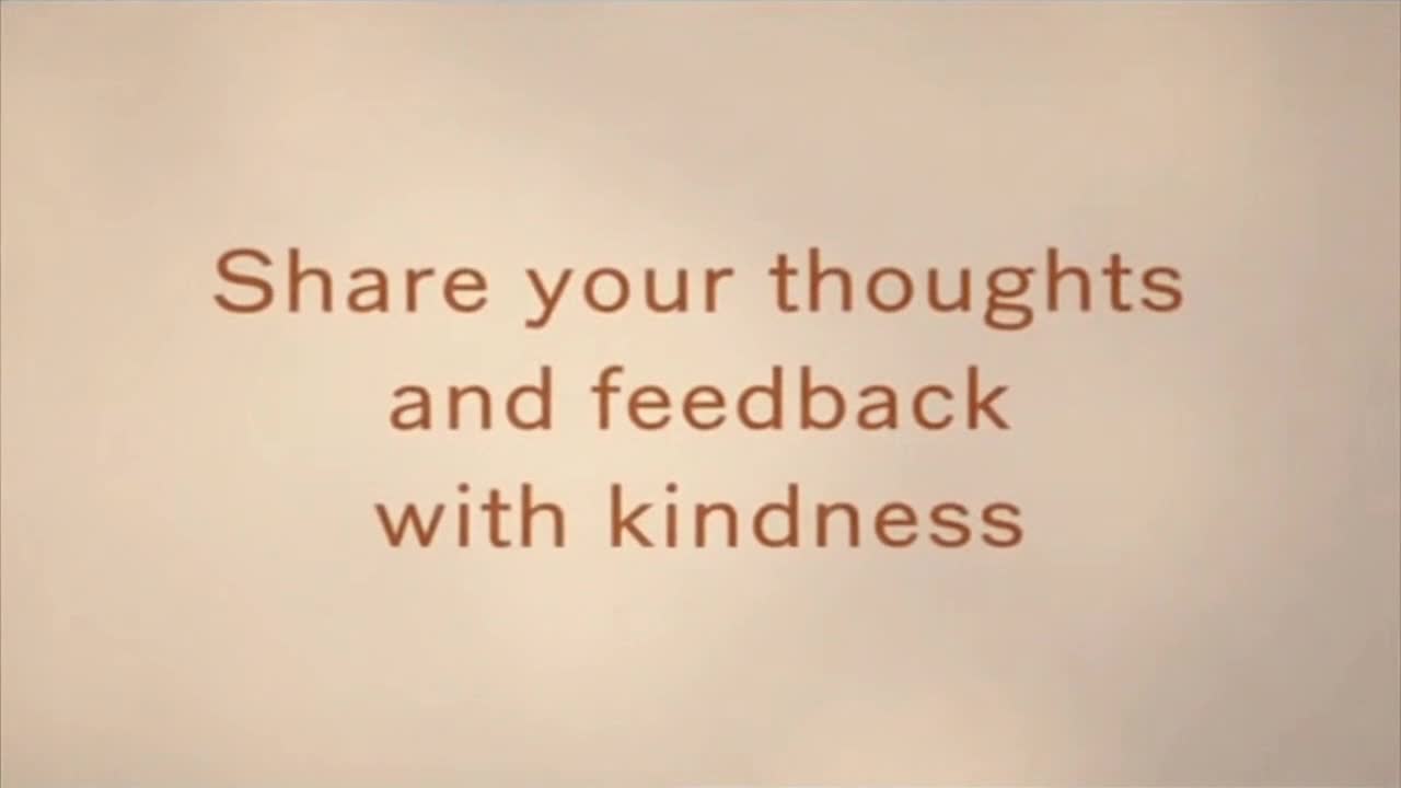 A Warm Reminder to Share Your Thoughts Kindly and Help Keep This a Welcoming Space for Everyone