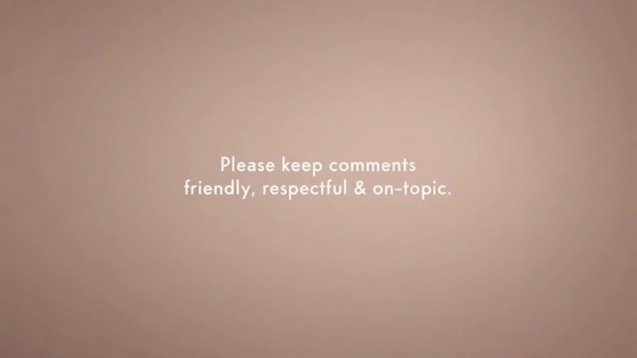 A Gentle Reminder to Keep Comments Friendly, Respectful, and Positive for Everyone