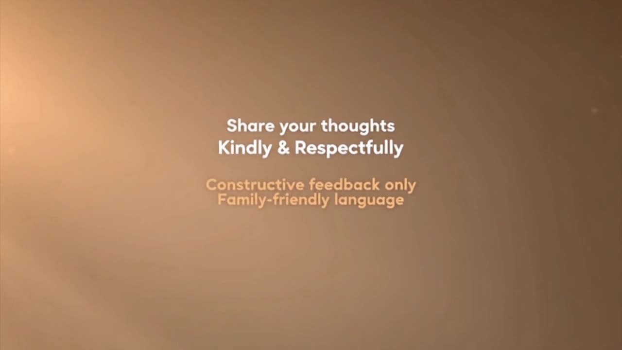 We Love Hearing From You: A Friendly Reminder to Keep Comments Respectful and Family-Friendly