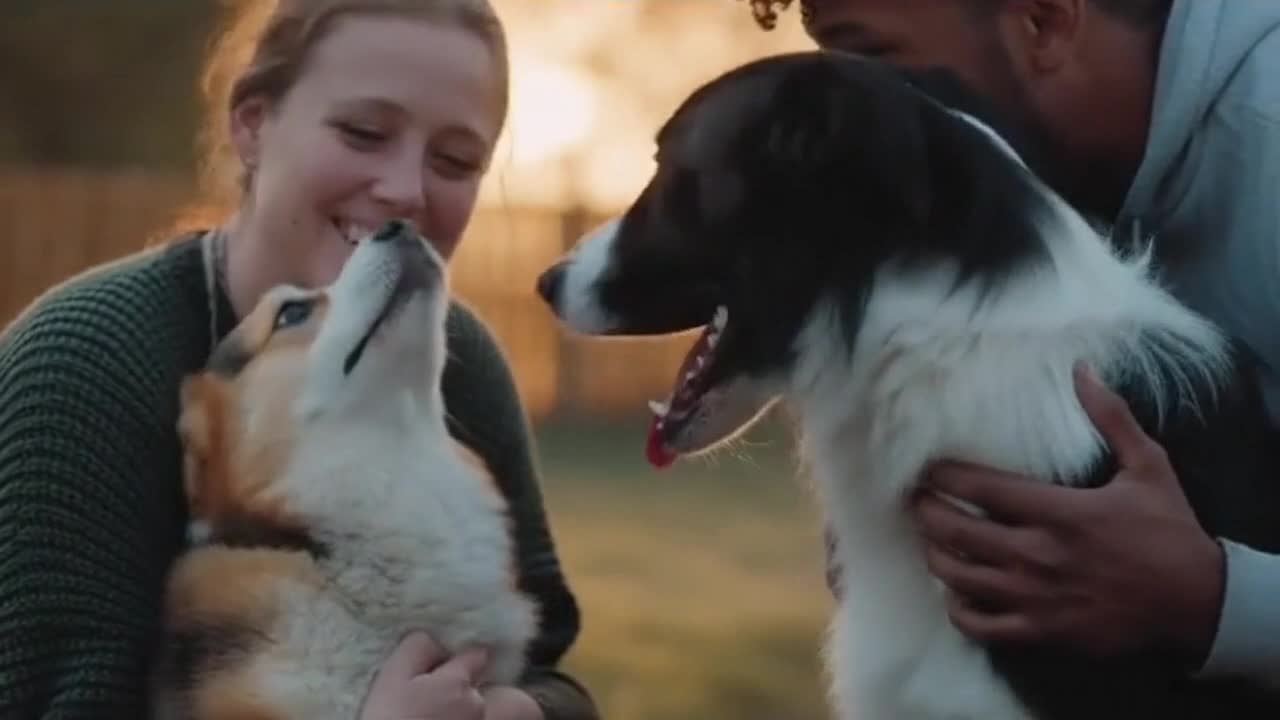 A Sweet and Funny Moment as Cute Dogs Share Pure Joy With Their Human Owners