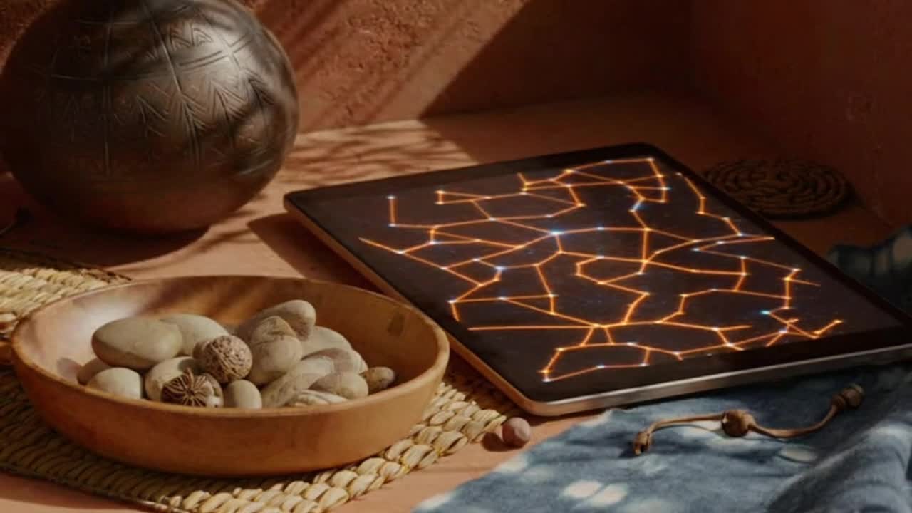 A Quiet Visual Moment Showing How Original African Stories Connect With the Growing Influence of AI 