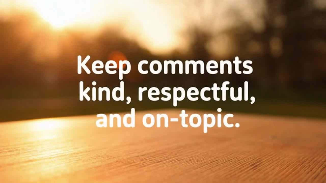 A Warm Reminder to Keep Comments Kind, Respectful, and Focused While Celebrating Creativity Together