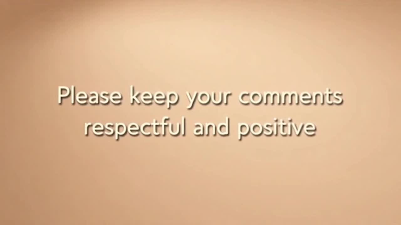 A Gentle Reminder to Keep Comments Friendly, Respectful, and Focused on Positive Interaction