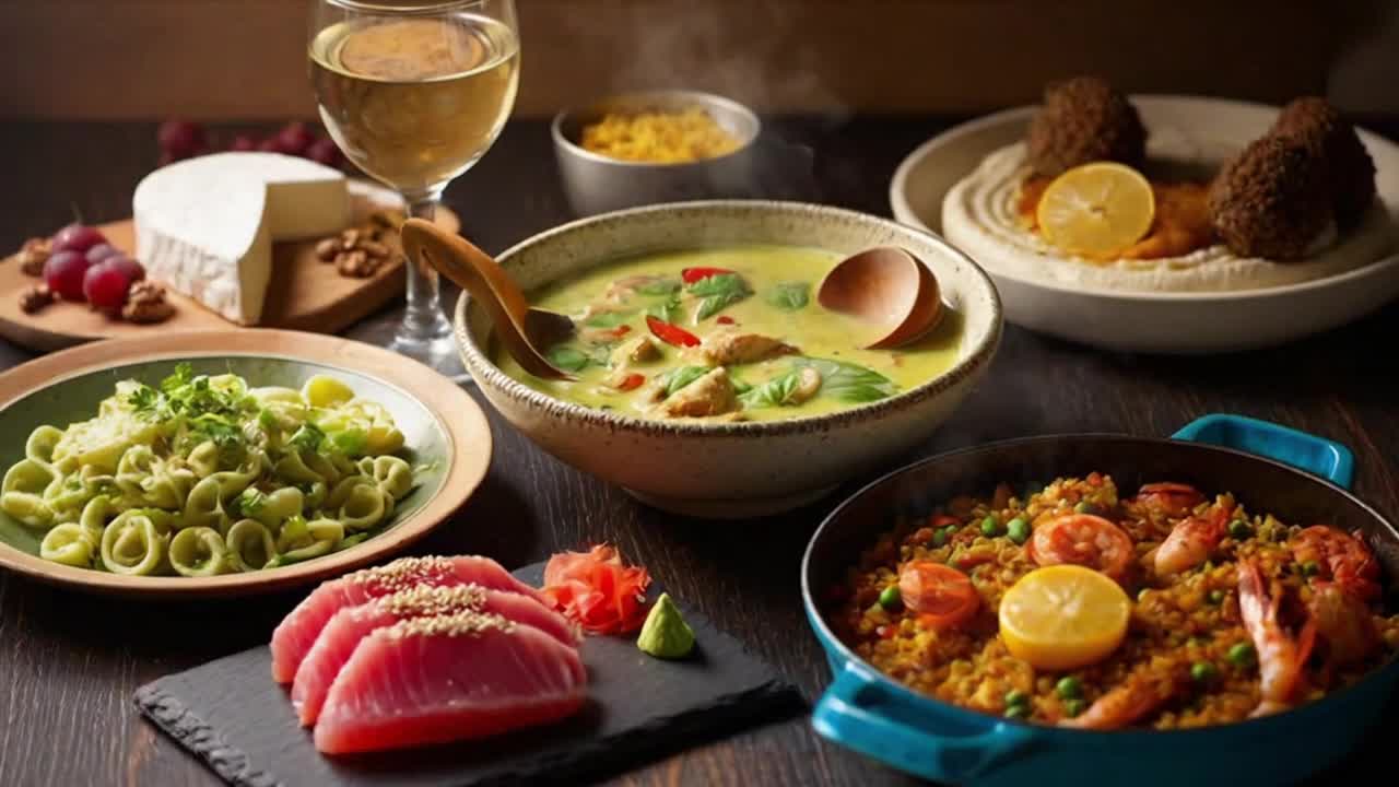 A Quiet Table of the World: Cultures and Cuisines Shared in One Beautiful Moment