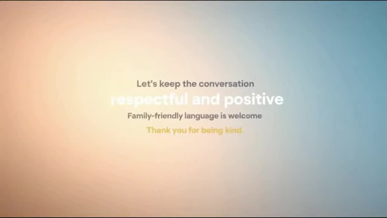 A Gentle Reminder to Share Kindly, Respect Each Other, and Build a Positive Community Together