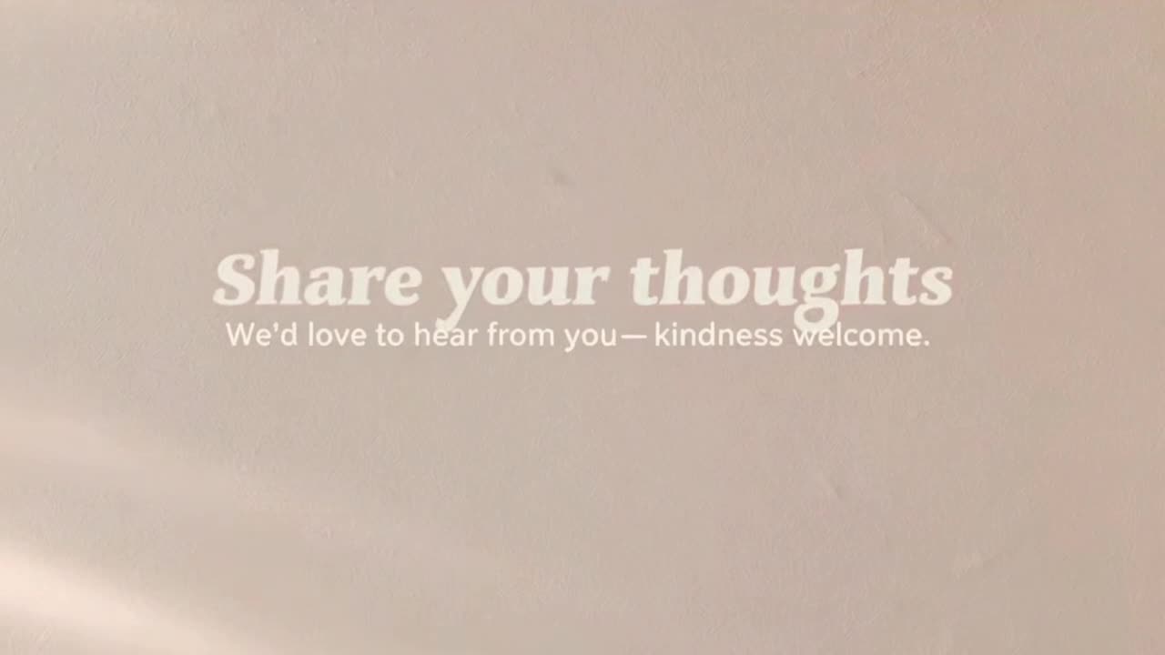 Creating a Welcoming Space by Sharing Thoughts Kindly, Respectfully, and Positively Together