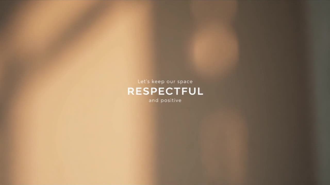 Creating a Positive and Respectful Comment Space for Everyone to Share and Connect