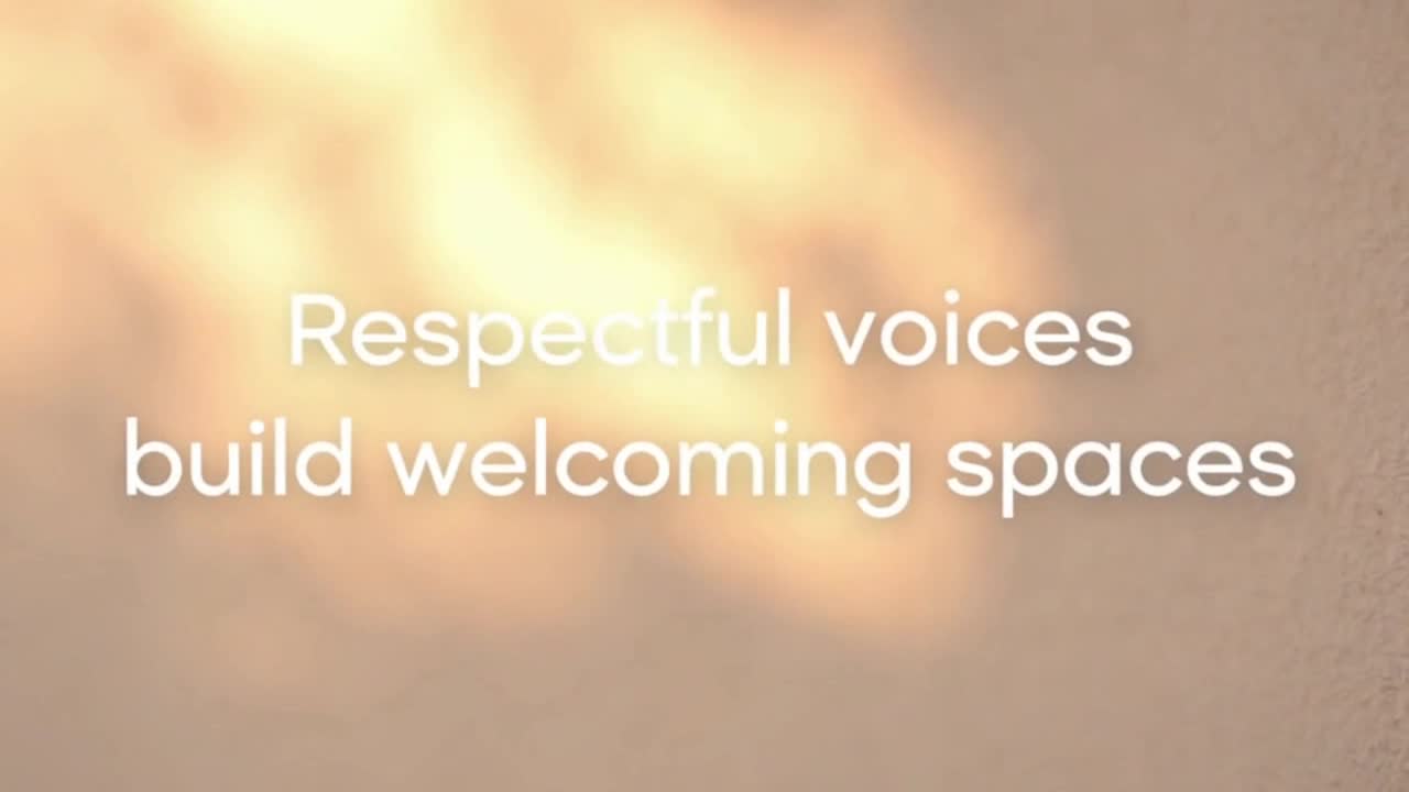 A Gentle Reminder to Keep Comments Kind, Respectful, and Welcoming for Everyone