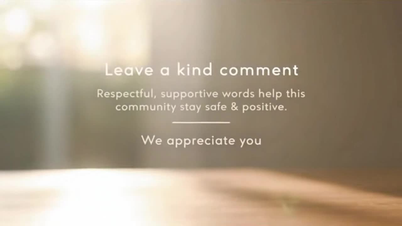 A Friendly Reminder to Keep Comments Positive, Respectful, and Supportive for Everyone Here