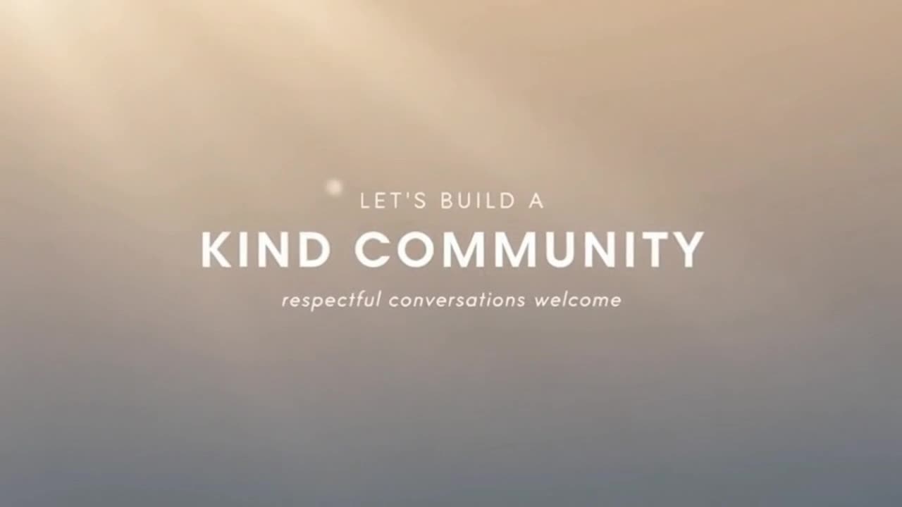 Friendly Community Reminder Encouraging Respectful Family-Friendly Conversations Online