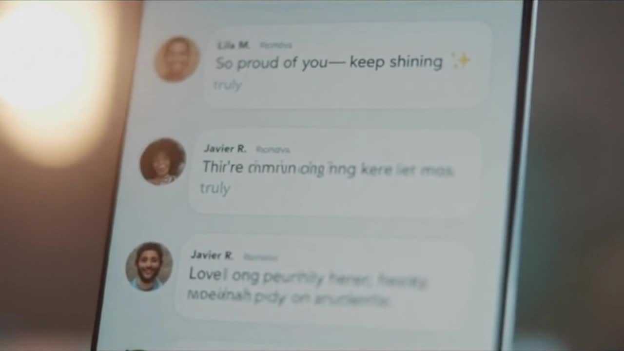 Friendly Community Reminder Encouraging Positive and Respectful Conversations Online