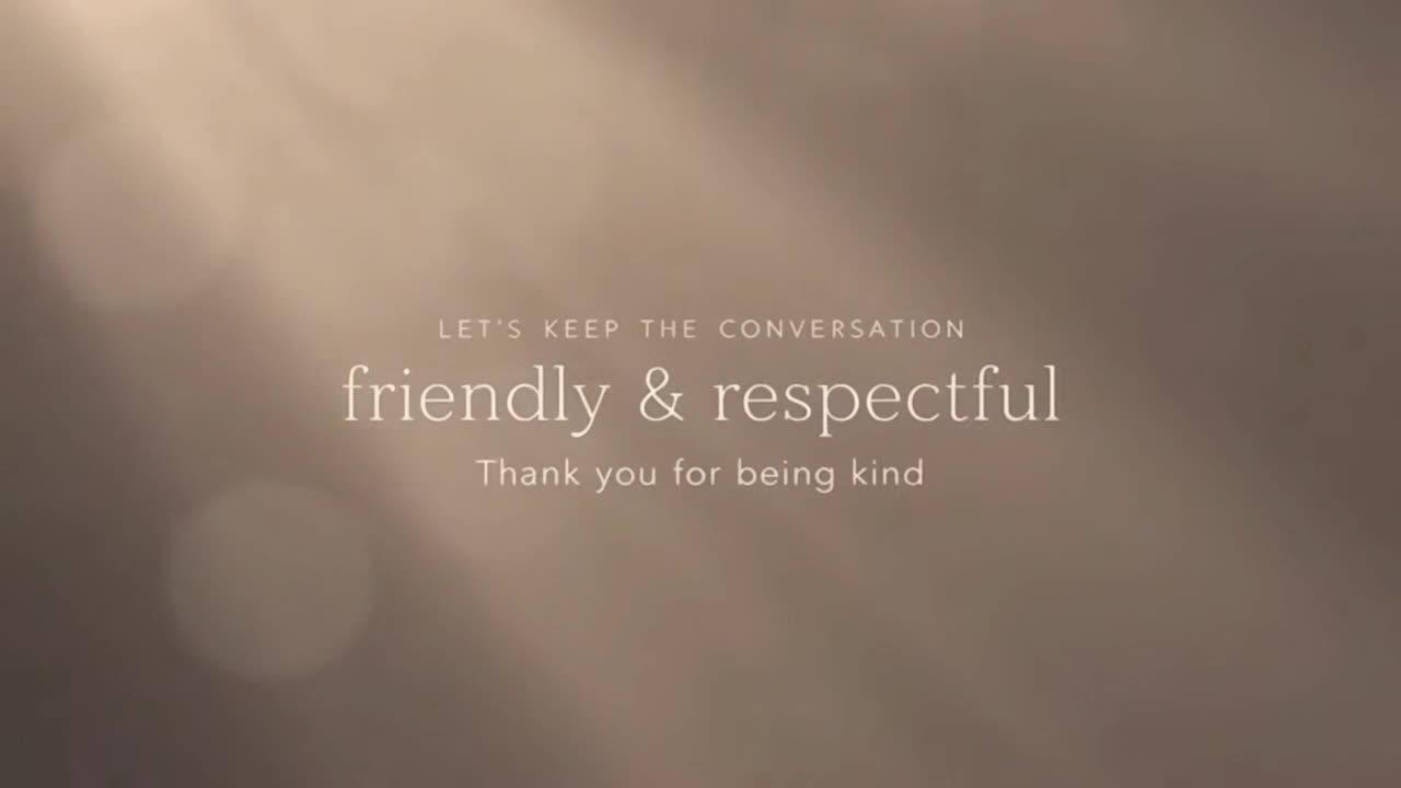 Friendly Community Reminder Promoting Respectful Positive and Family-Friendly Conversations