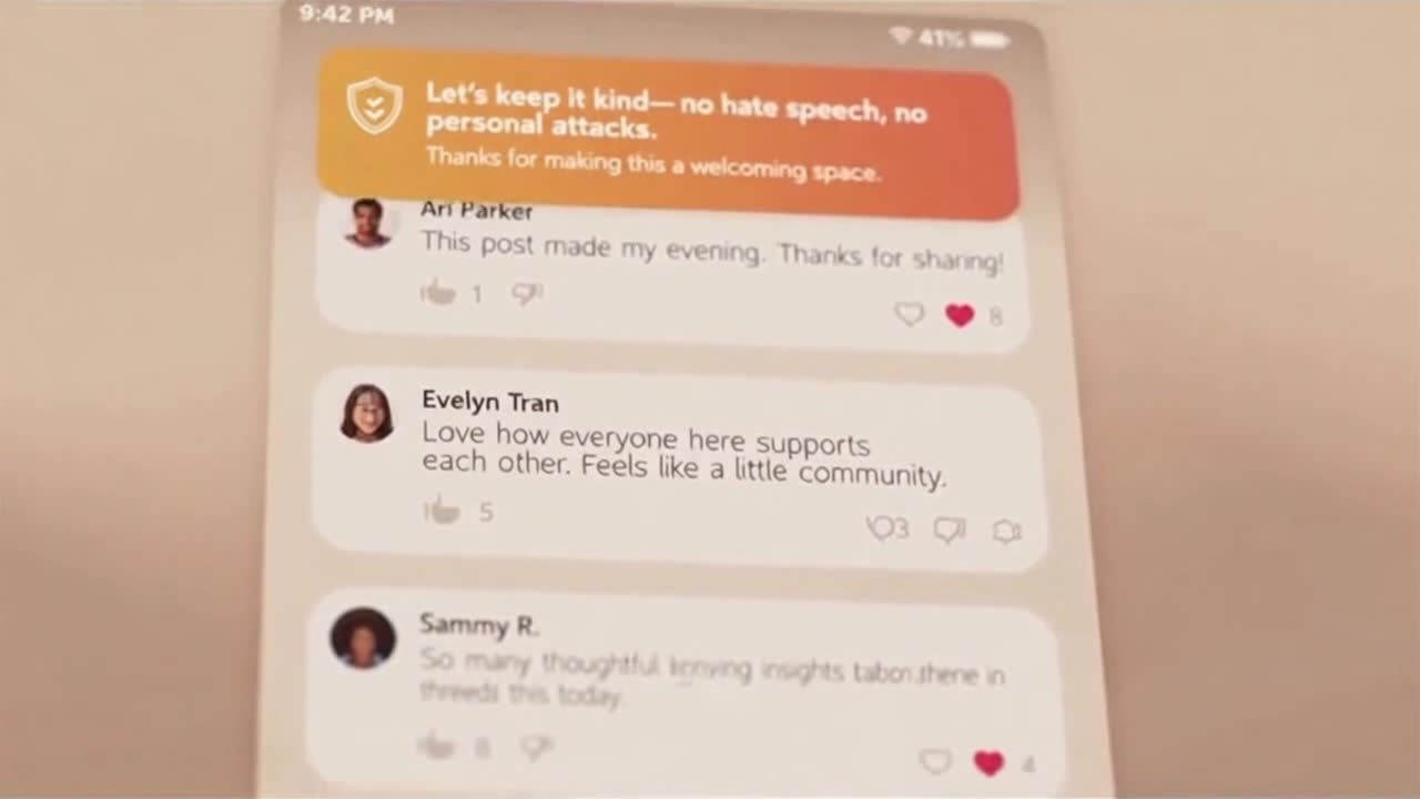Friendly Community Comment Guidelines Encouraging Respectful and Positive Conversations Online