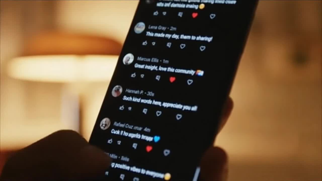 Friendly and Respectful Online Community Reminder for Positive Social Media Conversations