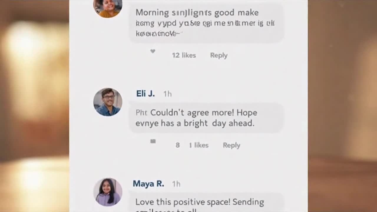 Creating a Friendly and Respectful Online Community Through Positive Conversations