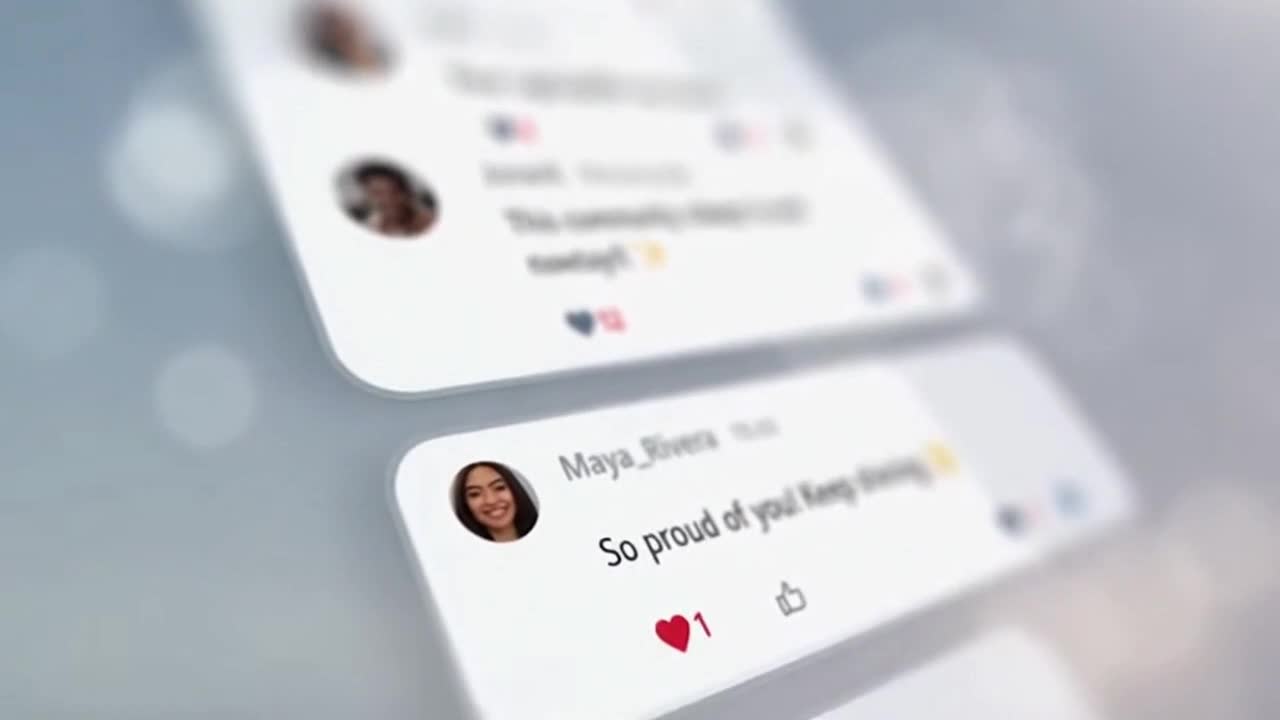 Friendly and Respectful Community Message Encouraging Positive Online Conversations