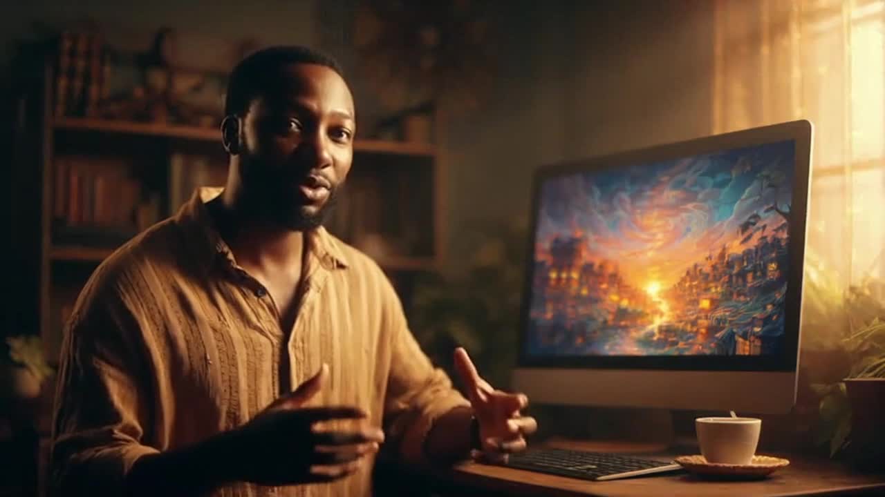 Original African Stories Meet AI Content Creation in a Cinematic Short Visual Moment