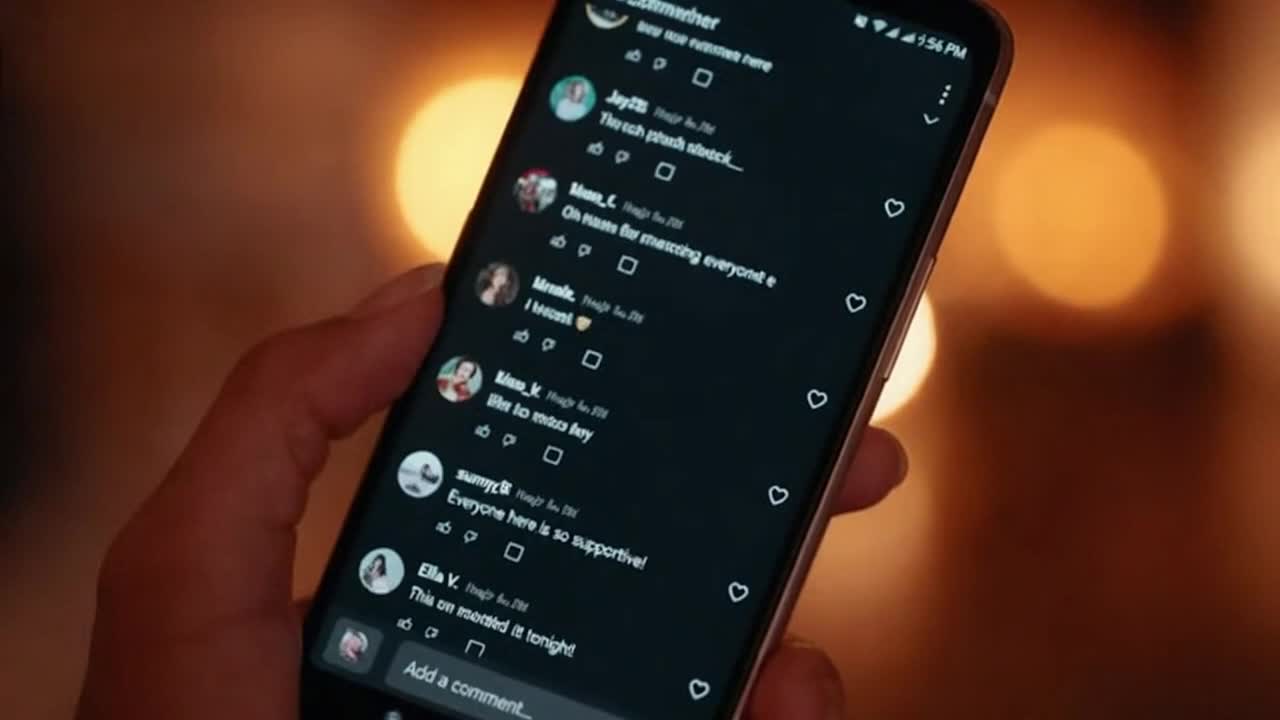 Friendly Community Reminder Encouraging Respectful and Positive Online Conversations