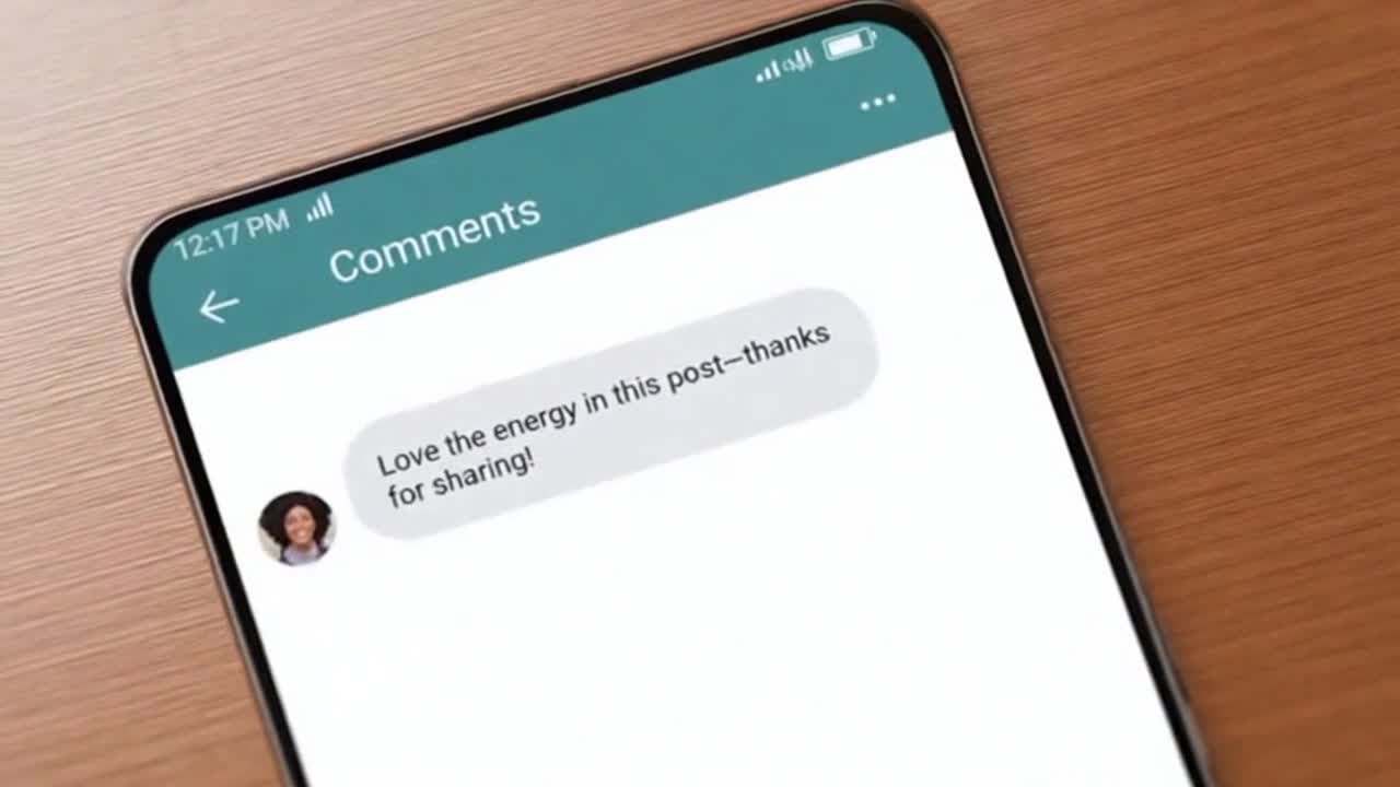 Friendly and Respectful Online Community Reminder for Positive Family-Friendly Conversations