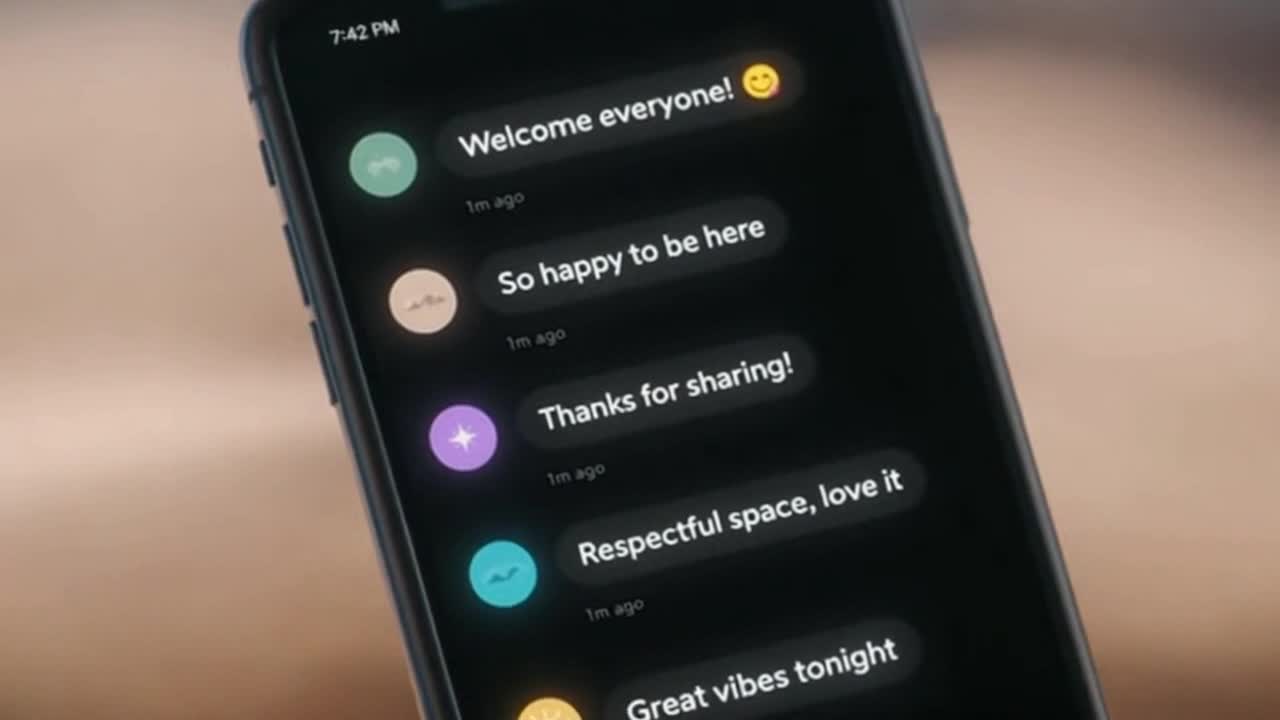 Friendly and Respectful Community Reminder for Positive and Welcoming Online Conversations