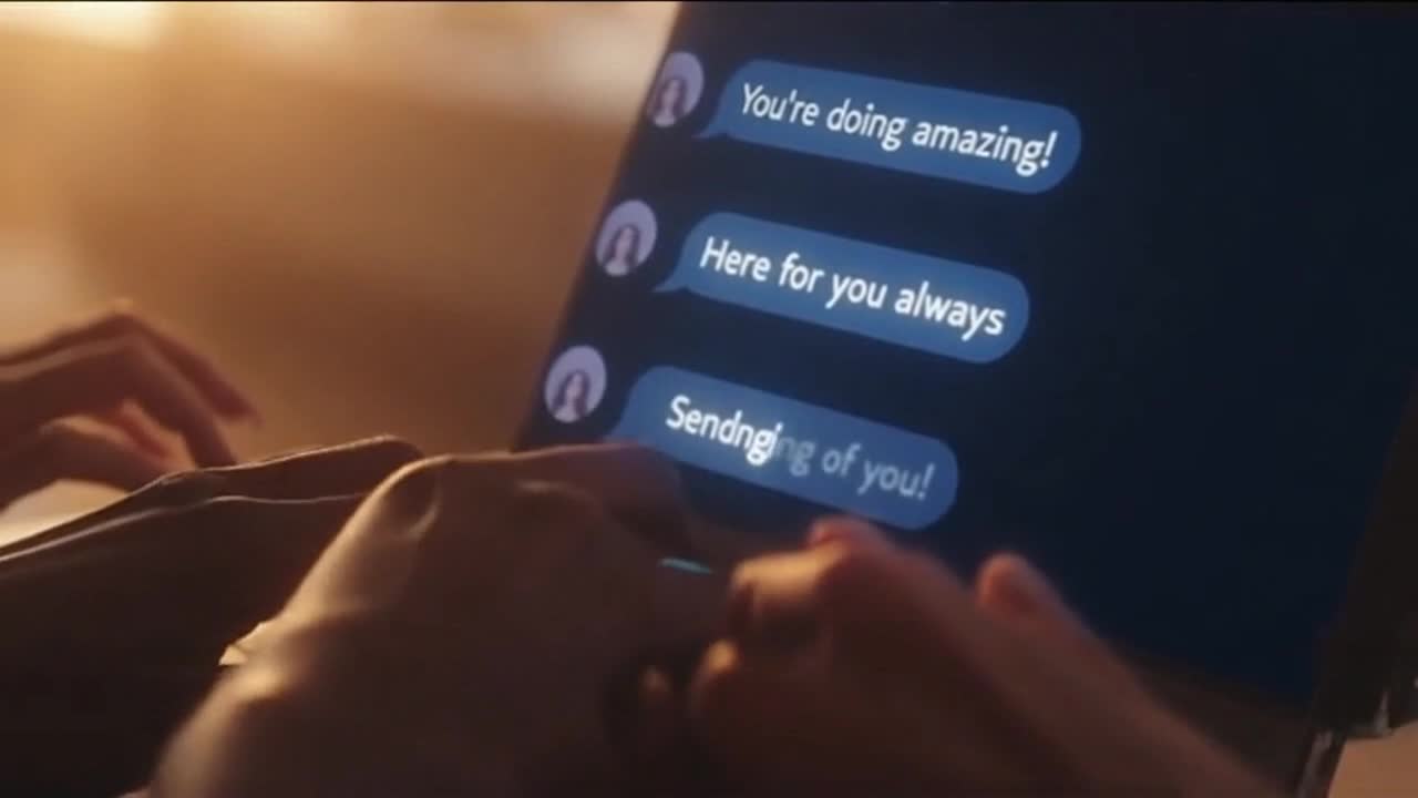 Positive Online Community Message Encouraging Respectful Conversations and Supportive Social Engagem